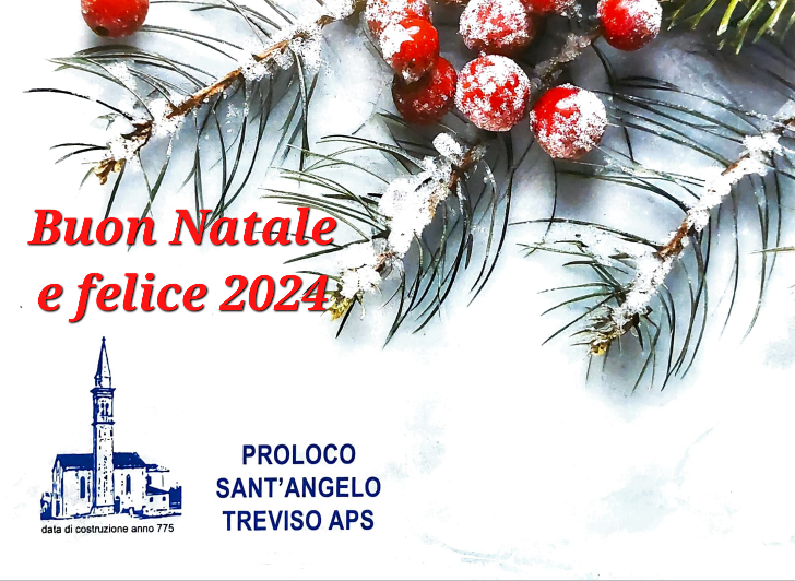 Buon Natale e felice 2024