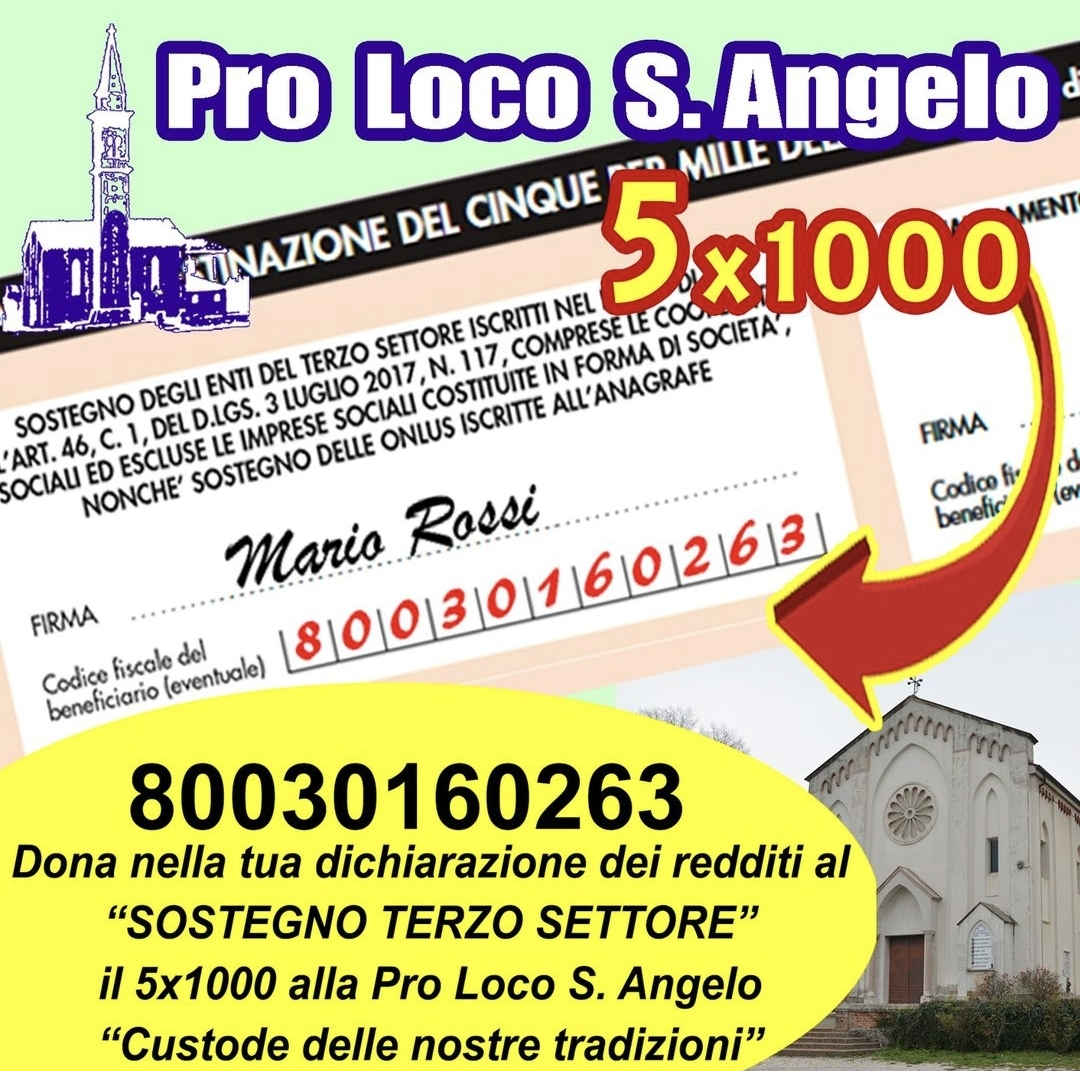 5x1000 alla Pro Loco